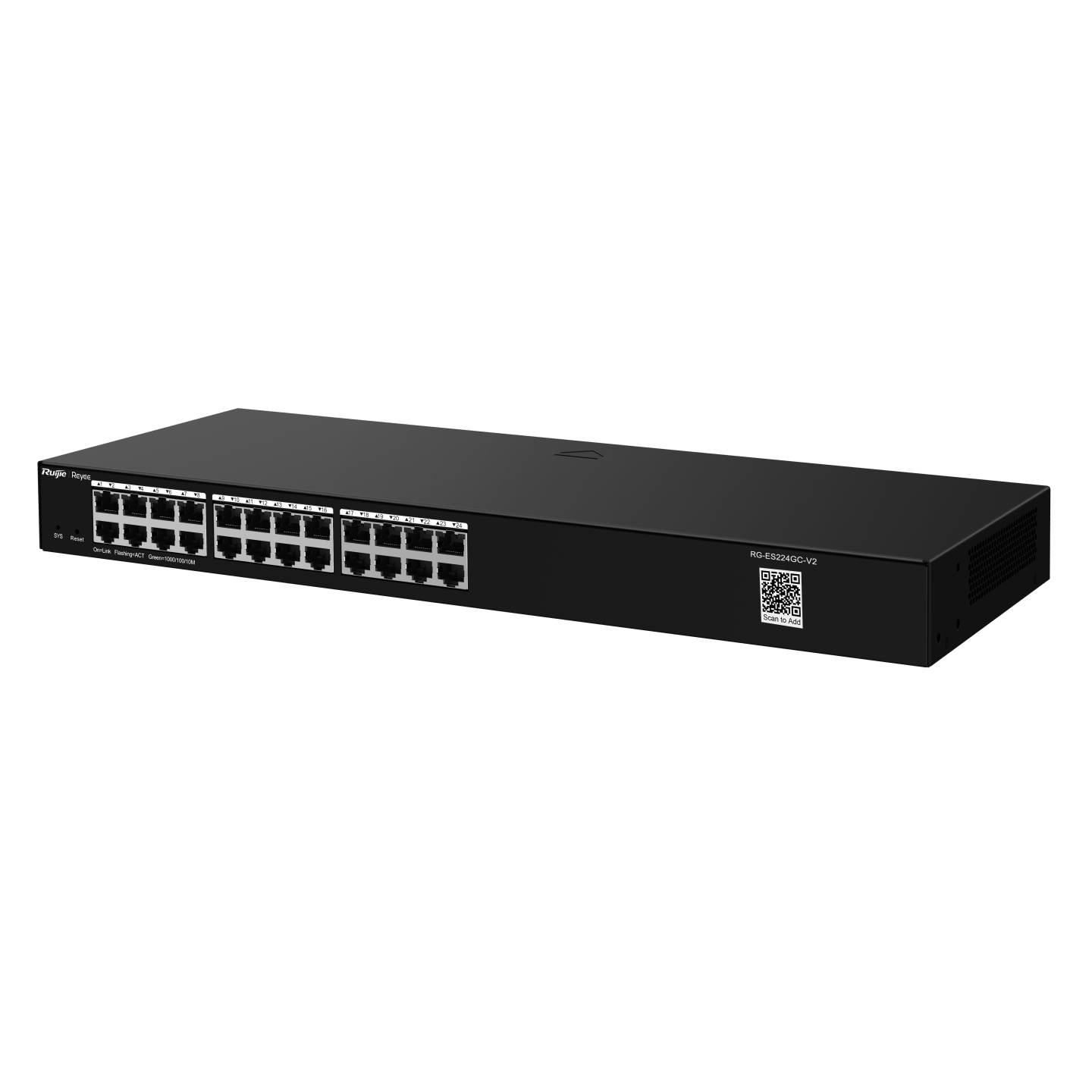 Ruijie RG-ES224GC-V2 , 24-Port Gigabit Smart Cloud Managed Non-PoE Switch - Image 4