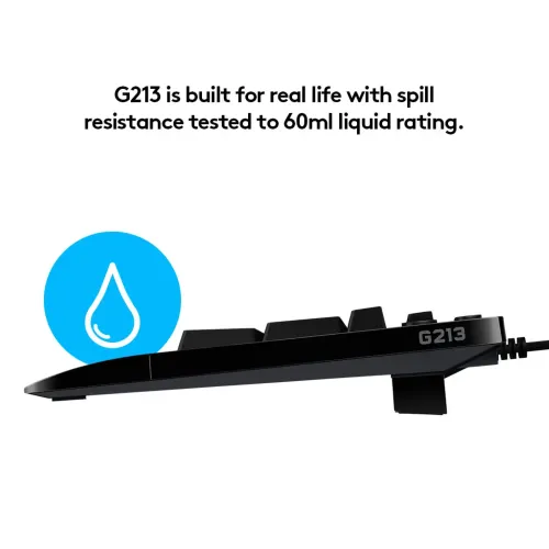 Logitech G213 Prodigy Gaming Keyboard - Image 4
