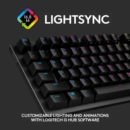 Logitech G512 Lightsync RGB Mechanical USB Gaming Keyboard - Image 4
