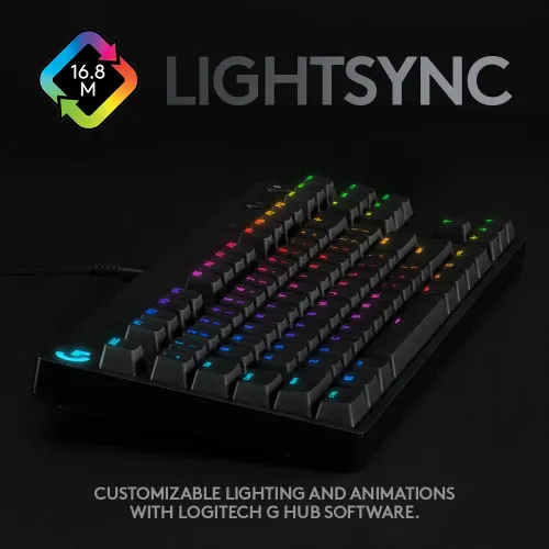 Logitech G PRO Tenkeyless RGB Mechanical Gaming Keyboard - Image 3