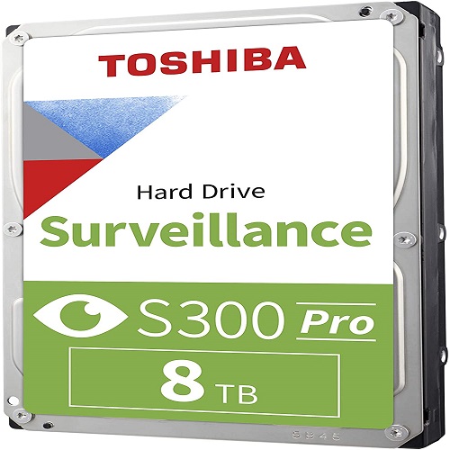 Toshiba S300 Pro 8TB 7200rpm 3.5" Surveillance Hard Drive - Image 2