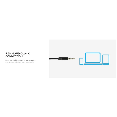Logitech H111 Single Port Headphone - Image 3