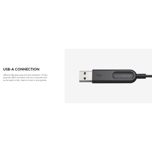Logitech H340 USB Computer Headphone - Image 3