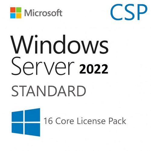 Windows Server 2022 Standard - 16 Core License Pack (CSP License)