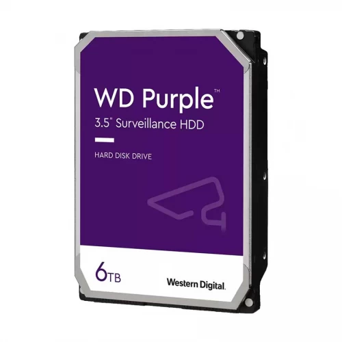 Western Digital Purple 6TB 3.5 Inch SATA 5400RPM Surveillance HDD