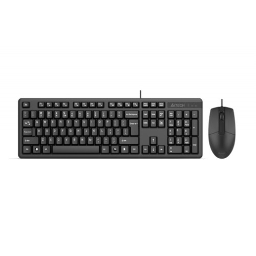 A4tech KK-3330 USB Multimedia Keyboard & Mouse Combo Black