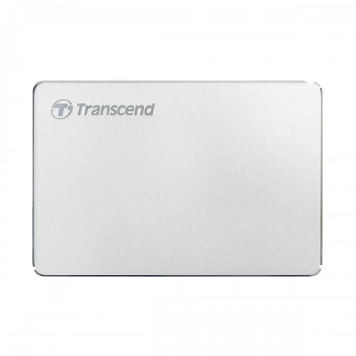 Transcend StoreJet 25C3S 2TB USB 3.1 Gen 1 Type C Silver External HDD