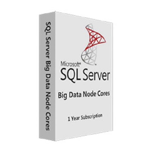 Microsoft SQL Server Big Data Node Cores - 1 Year Subscription
