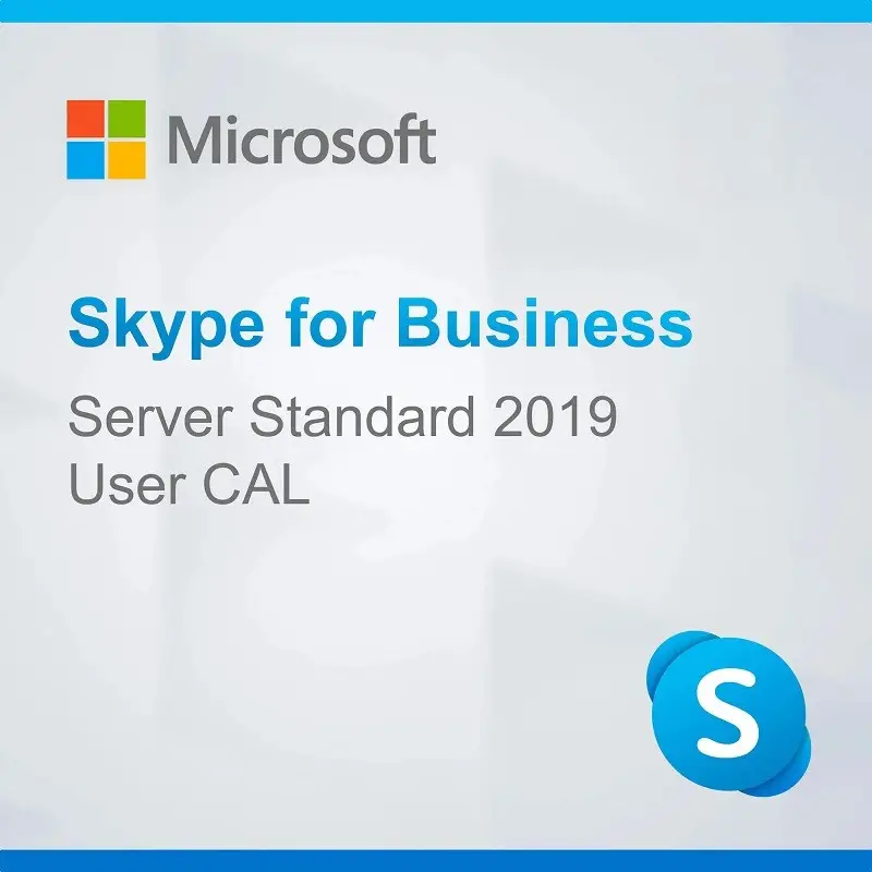 Microsoft Skype for Business Server Standard 2019 User CAL CSP Lciense Perpetual