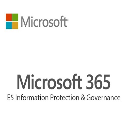 Microsoft 365 E5 Information Protection and Governance CSP License 1 Year Subscription