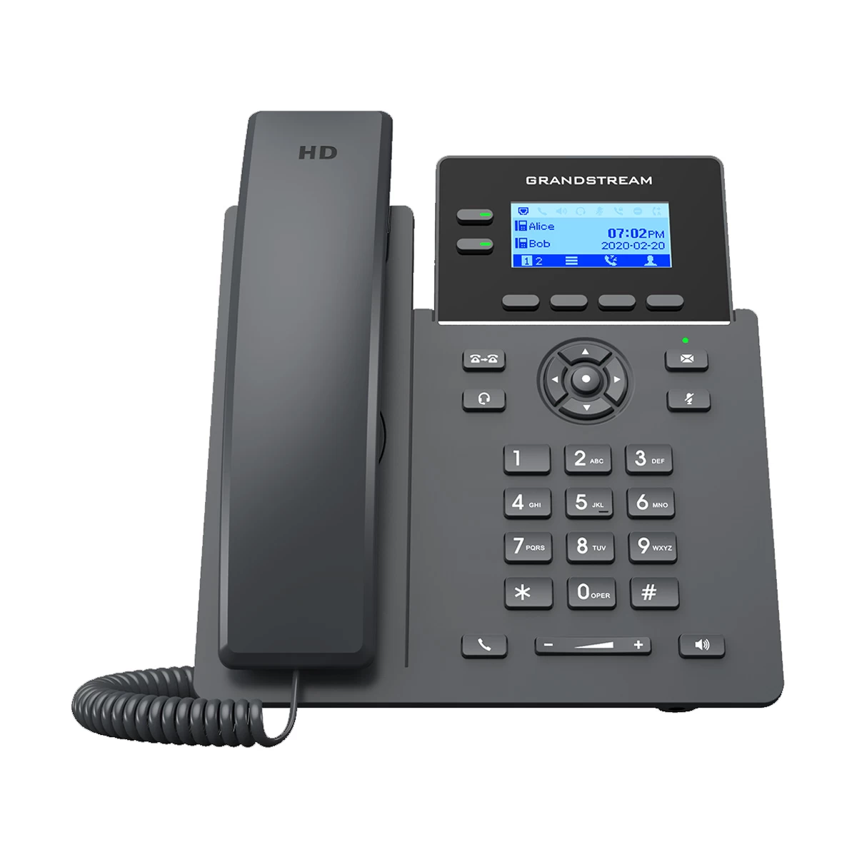 Grandstream GRP2602P 2-Line 4-SIP PoE IP Phone without Adapter