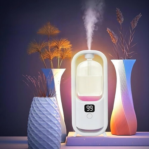 Oil Diffuser with Light Rechargeable Aromatherapy Ultrasonic Fragrant Humidifier