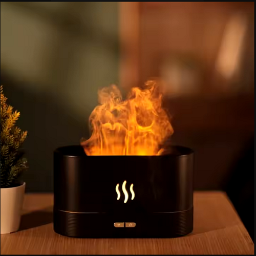 Ultrasonic 3d fire Fragrant Air Humidifier