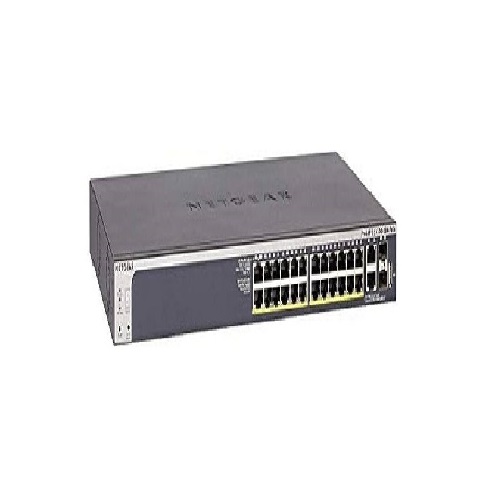 Netgear GS728TXP S3300-28X Gigabit Stackable Smart Switch (2-10G Cooper + 2-10G SFP Port)