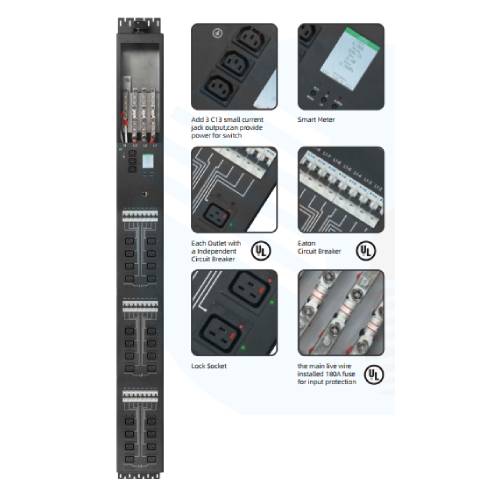 OIT APDU 24C19 100KW lock key PDU
