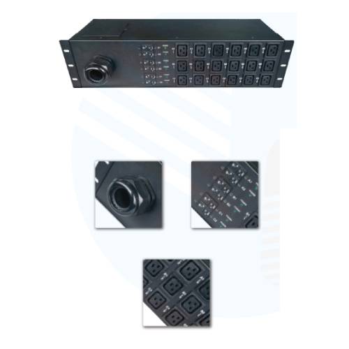 OIT 18Ports C19 16A 57KW Each Outlet PDU