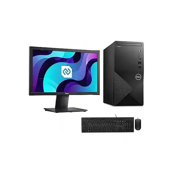 Dell Vostro 3030 Intel Core i3 14th Gen 8GB RAM 256GB SSD 500GB HDD Dell E2020H 20 Inch LED Monitor / Licensed Microsoft Windows 11 Professional Mid Tower Brand PC