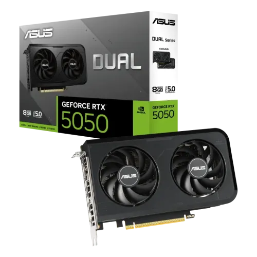 ASUS Dual GeForce RTX 5050 8GB GDDR6 Graphics Card