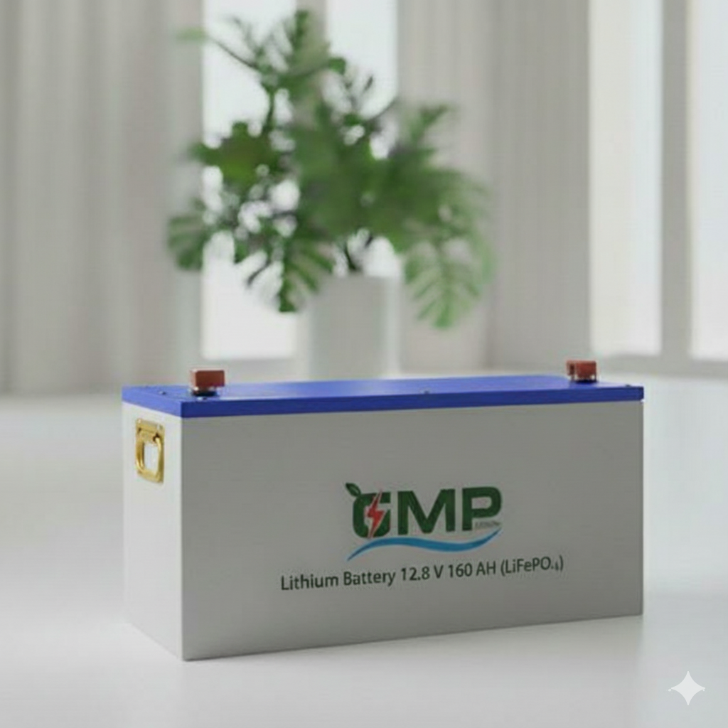 GMP Lithium Battery 12.8 V 160 AH (LiFePO₄)