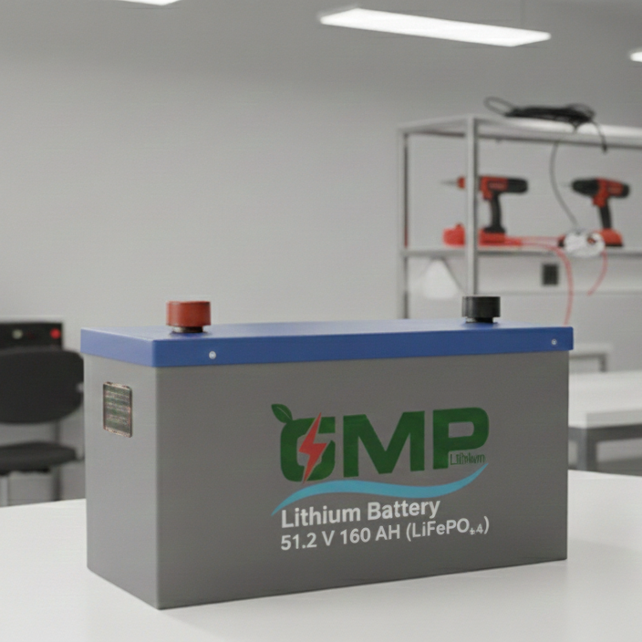 GMP Lithium Battery 51.2 V 160 AH (LiFePO₄)