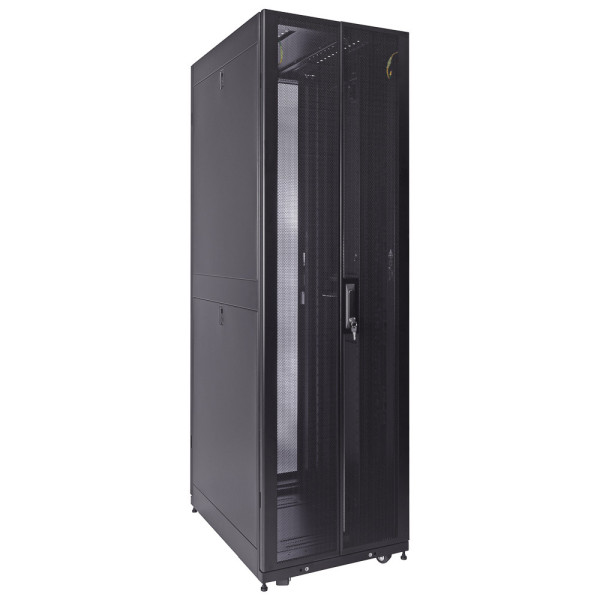 Safenet 42U (800x1000)mm Glass Front Door Network Rack - SCG8142