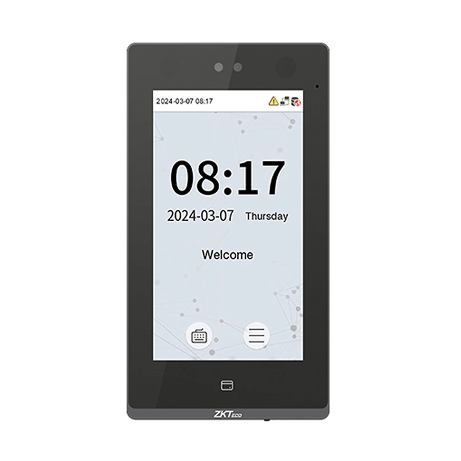ZKTeco SenseFace 7B SIP-Ready Face Access Control Terminal with Video Intercom Capability (RFID Supported)