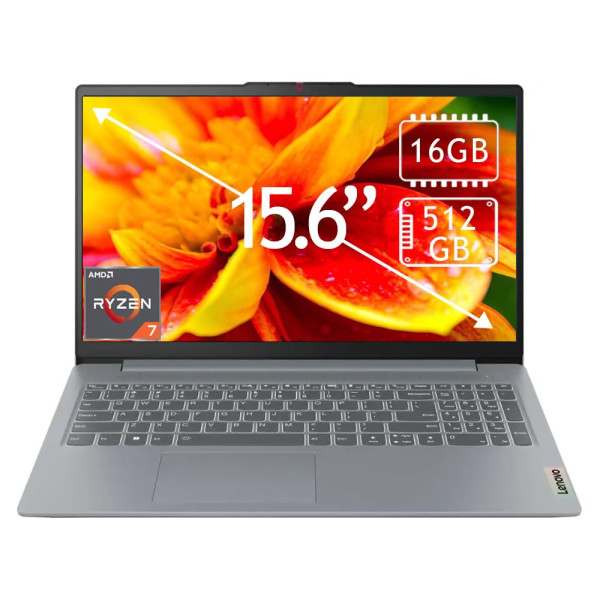Lenovo IdeaPad Slim 3 15ARP10 AMD Ryzen 7 170 16GB RAM 512GB SSD 15.3 Inch WUXGA Touch Screen IPS Laptop