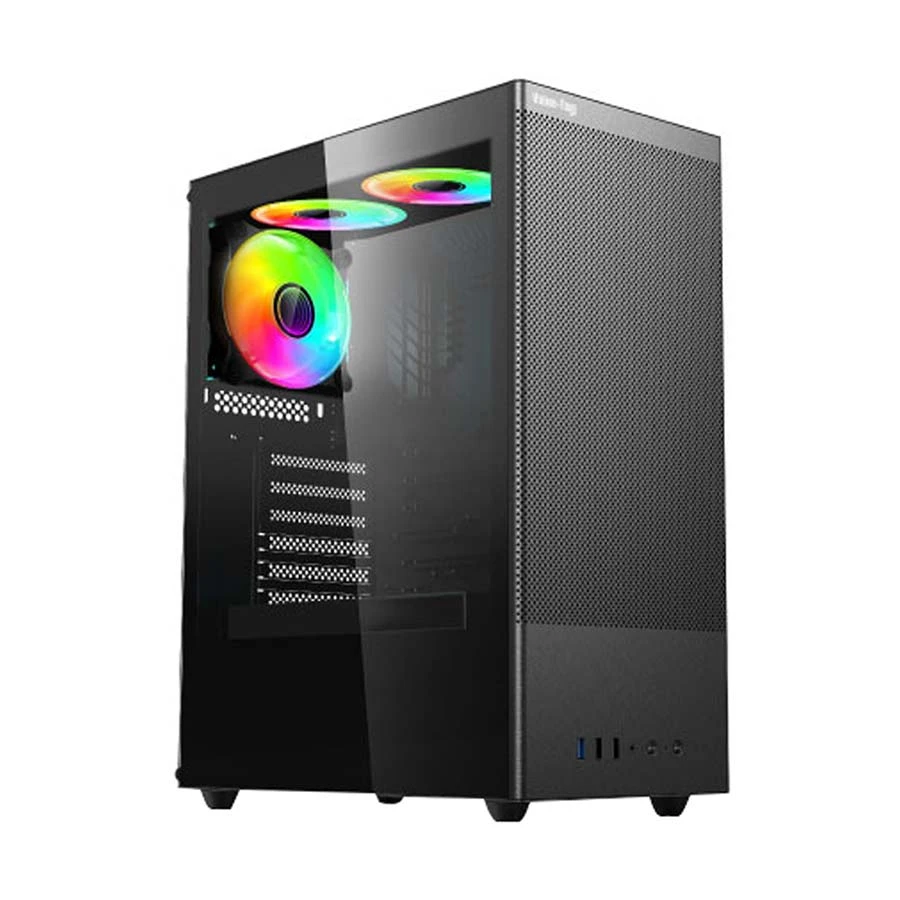 Value-Top ATX Gaming Case 0.6mm 12CM ARGB Fan Gaming Case AUNIX 82F3
