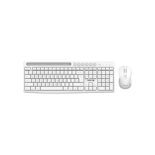 Value Top KMW1096W Wireless Silent Keyboard & Mouse Combo