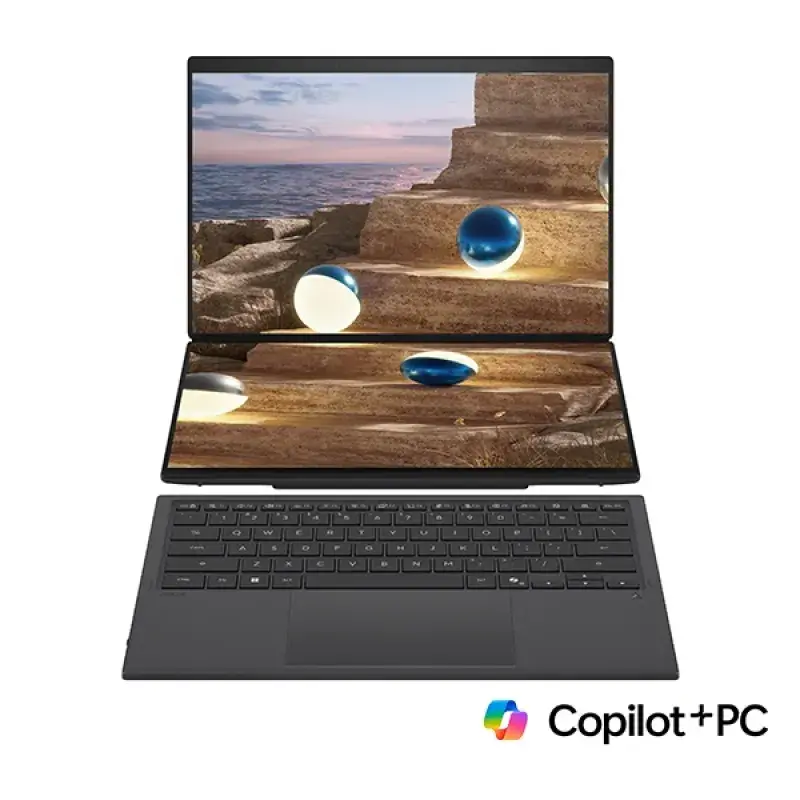 ASUS Zenbook Duo UX8407AA-SN999W Intel Core Ultra X7 358H 32GB RAM 1TB SSD 14.0-inch 3K OLED Display Copilot+ PC