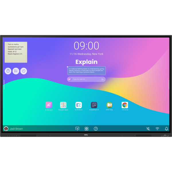 BenQ RE8605A 86 Inch 4K UHD Education Interactive Flat Panel Display