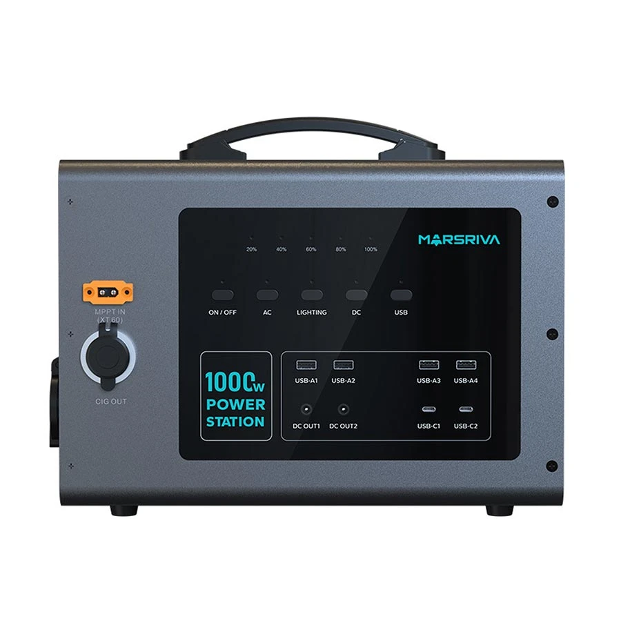 MARSRIVA MP10 1008Wh 1000W Output 230V Portable Power Station
