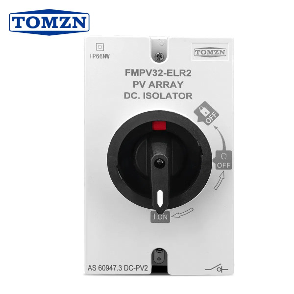 TOMZN TOISO-32 4P DC 1200V 32A Solar Rotary Disconnector Switch
