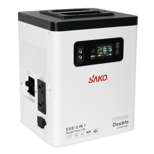 SAKO ESS 1000W 2KWh Portable Power Station