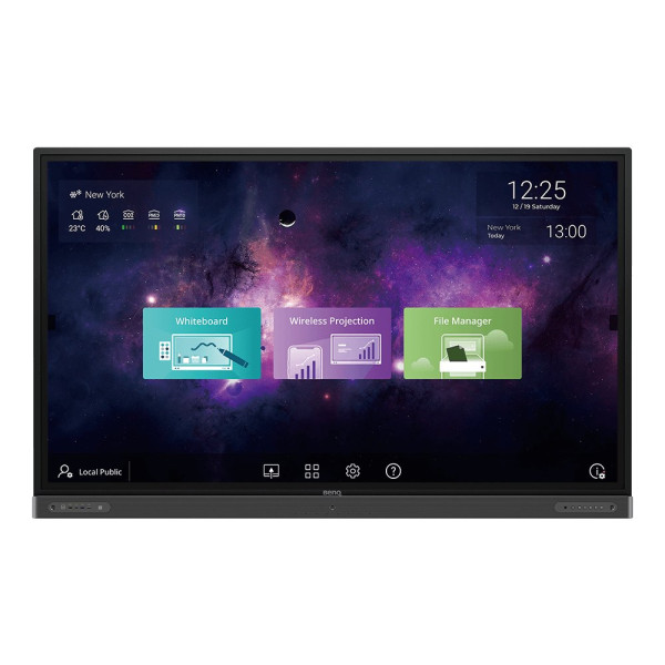 BenQ RE8605A 86 Inch 4K UHD Education Interactive Flat Panel Display with Additional Camera