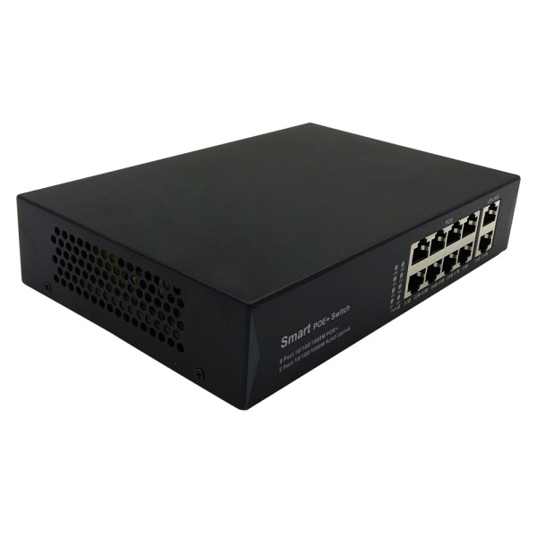 XTREME XM100-8FP2N UNMANAGED 8 10-100M PoE and 2 100M RJ45 UPLINK PoE Switch