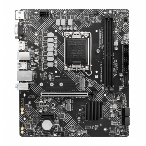MSI PRO H610M-G DDR4 12th Gen Micro-ATX Motherboard - Image 3