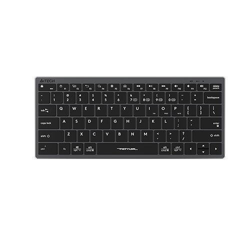 A4TECH Fstyler FBX51C Rechargeable Bluetooth & 2.4G Wireless Keyboard - Image 3