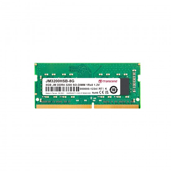 Transcend JetRAM 8GB DDR4L 3200MHz SO-DIMM RAM - Image 2