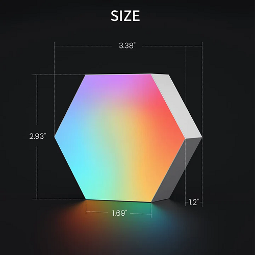 Cololight RGB Hexagon Light Extension Kit - Image 2