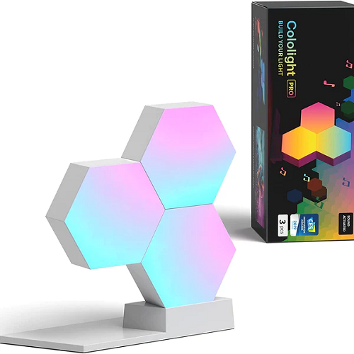 Cololight RGB Hexagon Light Pro Kit 3PCS - Image 3