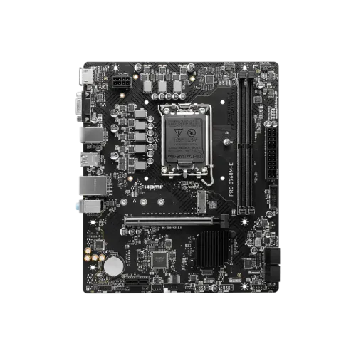 MSI PRO B760M-E DDR5 m-ATX Motherboard - Image 3