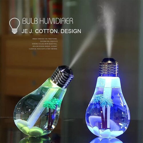 Bulb Humidifier 300ml USB Air Humidifier - Image 2