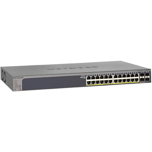 Netgear GS728TP 24 + 4 SFP Port Pro Safe Gigabit PoE Managed Switch - Image 2