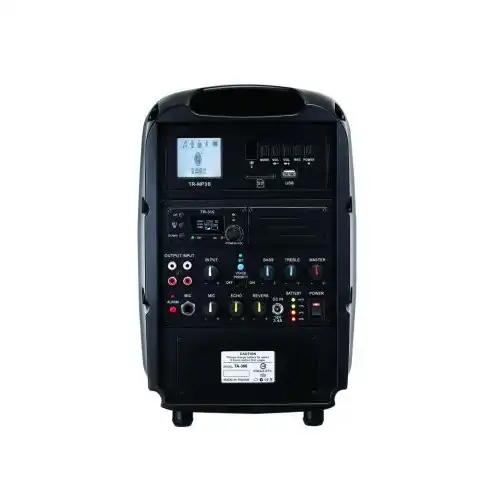 TEV TA-380 80W Portable PA System (1 Hand + 1 Head Mic) - Image 2