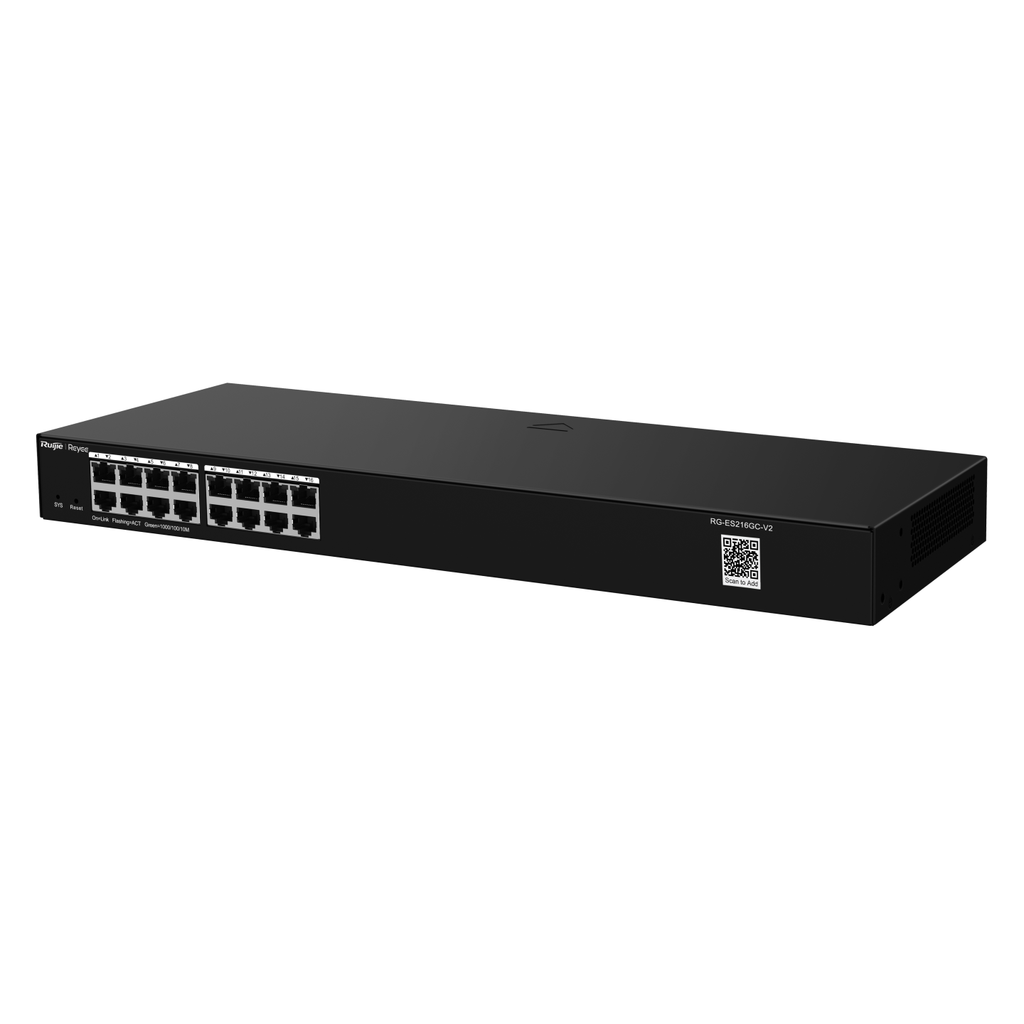 Ruijie RG-ES216GC 16 Port Gigabit Smart Managed Switch - Image 2