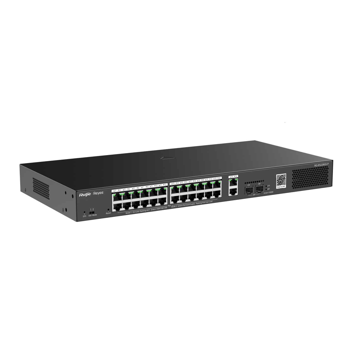 Ruijie RG-ES228GS-P 28-Port Gigabit Smart Cloud Managed PoE Switch - Image 3