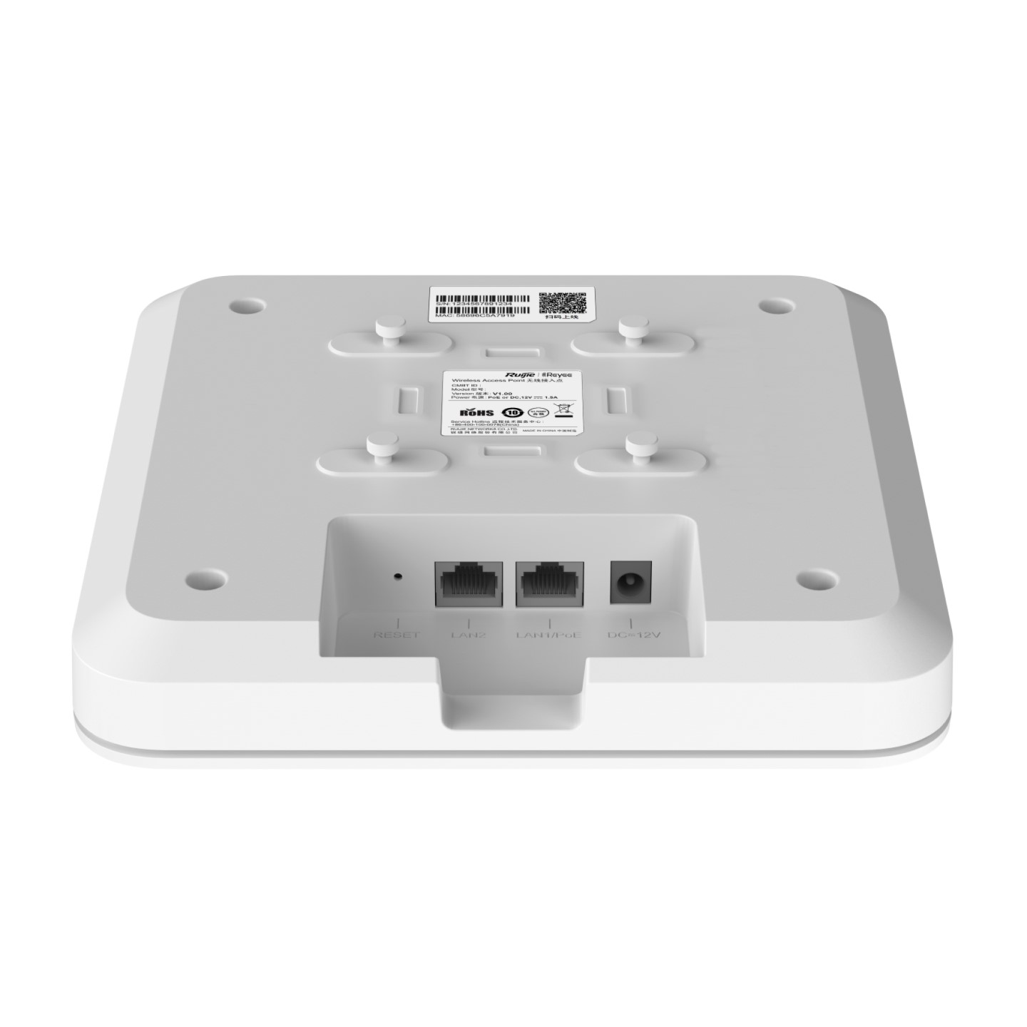 Ruijie RG-RAP2260(E) Reyee Wi-Fi 6 AX3200 Multi-G Ceiling Access Point - Image 4