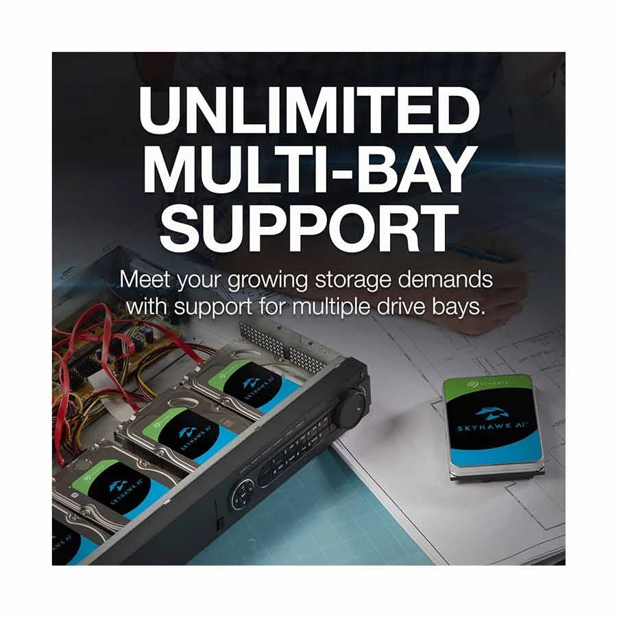 Seagate SkyHawk AI 12TB 3.5" Surveillance HDD - Image 7