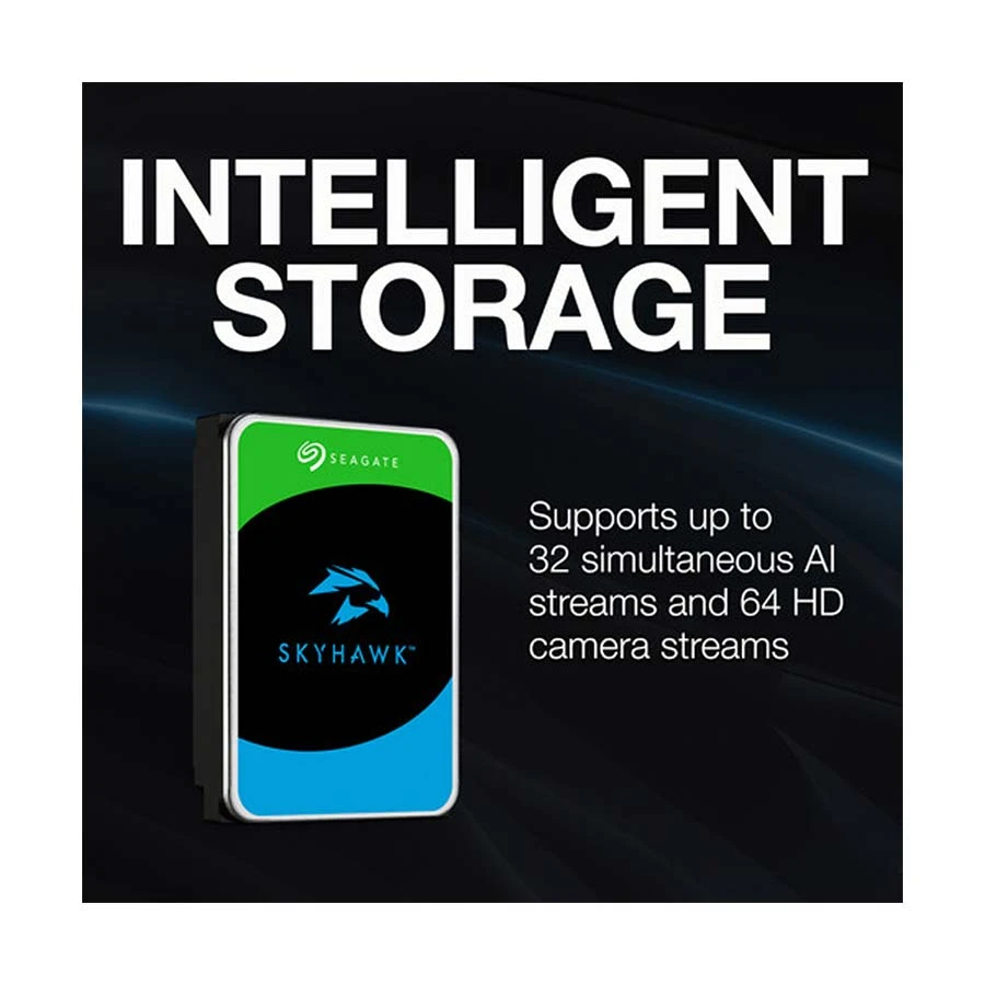 Seagate SkyHawk AI 16TB 3.5 Inch SATA Surveillance HDD - Image 3